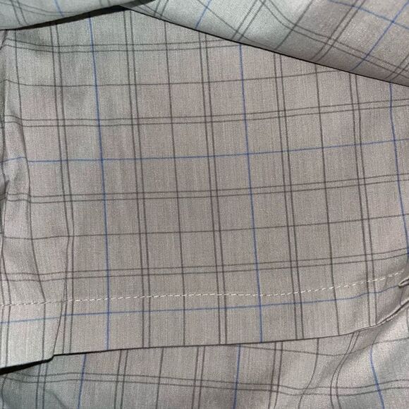 Line Up light gray checked golf skort 6 - Picture 5 of 8